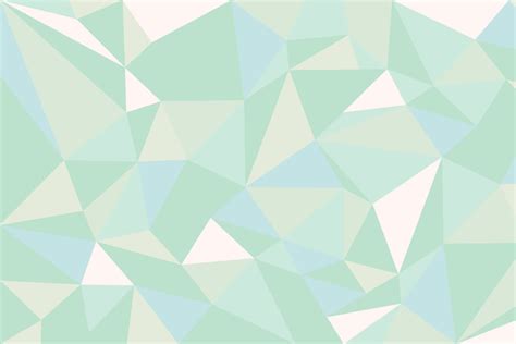 Mint Green Geometric Wallpaper Mural | Hovia