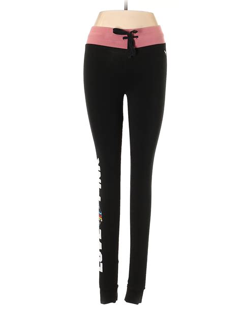 Victoria's Secret Pink Solid Black Leggings Size XS - 69% off | thredUP