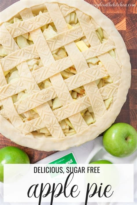 Sugar Free Apple Pie | Couple in the Kitchen