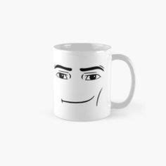 Limited Edition Roblox Man Face Cup