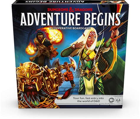 Dungeons & Dragons Adventure Begins, Cooperative Fantasy Board Game ...