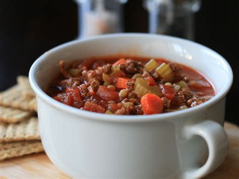 Instant Pot Hamburger Soup Recipe