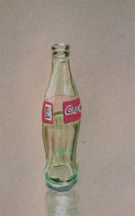 Coca Cola Bottle Sketch at PaintingValley.com | Explore collection of ...