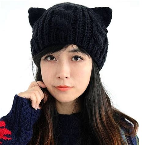 ON HAND Cat Ears Beanie - Kawaii Harajuku Gothic Cosplay | Shopee Philippines