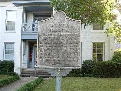 Clay County Courthouse-FGHS-Clay County - Georgia Historical Markers on ...