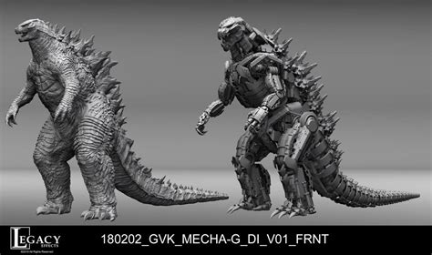 Alternative Mechagodzilla designs (Godzilla vs. Kong 2021 Concept Art ...