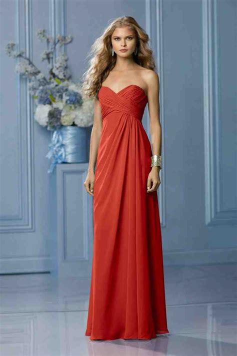 Burnt Orange Bridesmaid Dresses - Wedding and Bridal Inspiration