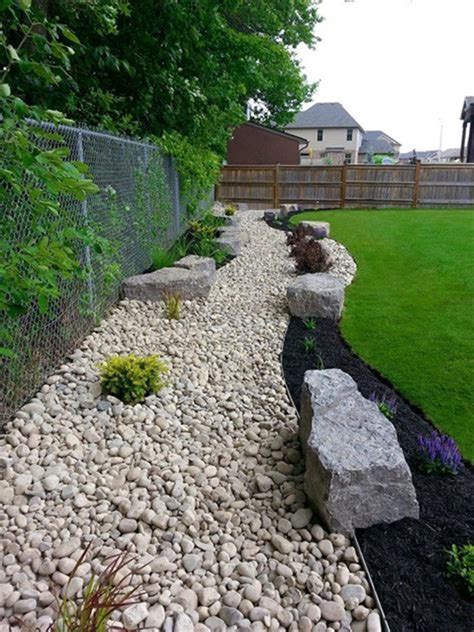 Pin by Decorecent.com on Outdoor and Gardening Ideas | River rock landscaping, River rock garden ...