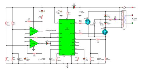 Circuit Diagram Of Inverter