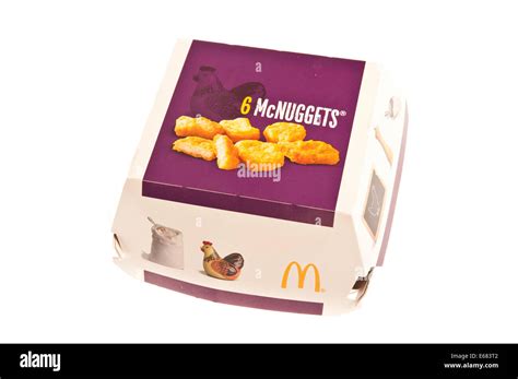 McDonalds McNuggets box Stock Photo, Royalty Free Image: 72708050 - Alamy