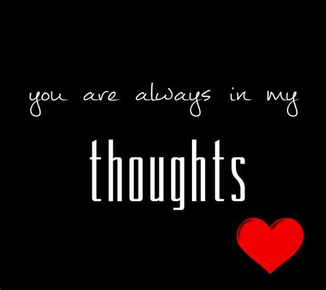 You are always in my thoughts | Gifler