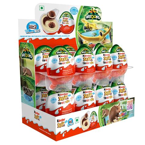 Kinder Joy Natoons - Pack of 16 : Amazon.in: Grocery & Gourmet Foods