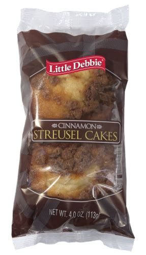 Little Debbie Cinnamon Streusel Cakes, 4 oz - Fred Meyer