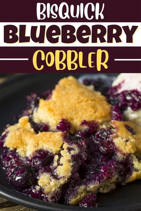 Bisquick Blueberry Cobbler - Insanely Good