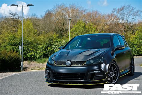 Modified Mk6 Golf R With 540bhp: Brain Dad | Fast Car