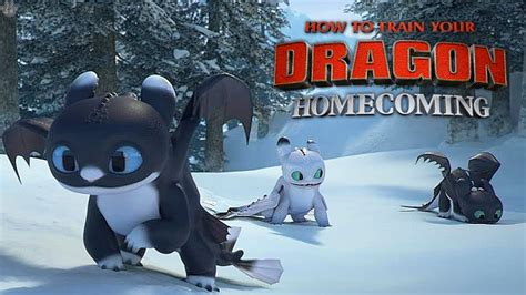 HOW TO TRAIN YOUR DRAGON: HOMECOMING | Night Lights in Action! - YouTube