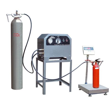 Ce Approved Fire Extinguisher Refilling Equipment Co2 Gas Filling Machine - Buy Fire ...