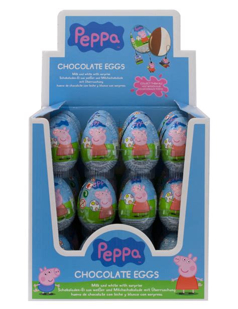 Peppa Pig Chocolate Eggs | Confectionery, Soft Drinks & Household Goods ...