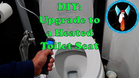 DIY: Upgrade to a Heated Toilet Seat - YouTube