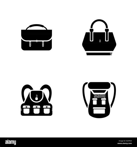 Tote bags vector vectors hi-res stock photography and images - Alamy