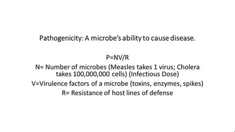 Pathogenicity Lecture