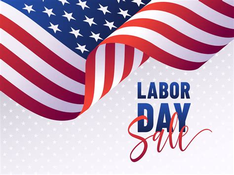 USA Flag Labor Day Sale Banner Template 666362 Vector Art at Vecteezy