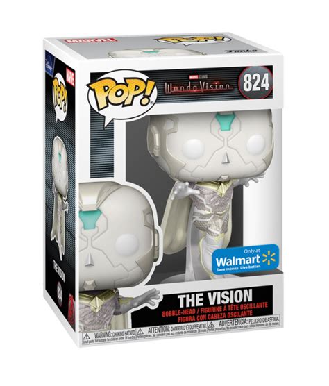 Funko POP! Marvel: WandaVision - White Vision Available Exclusively at ...