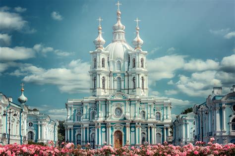 st petersburg, smolny convent, architecture Wallpaper, HD City 4K Wallpapers, Images and ...