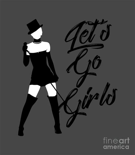 Minimalist Shania Twain Let's Go Girls Digital Art by Mike G - Pixels