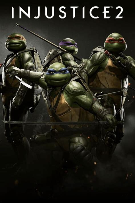 Injustice 2: TMNT (2018) box cover art - MobyGames