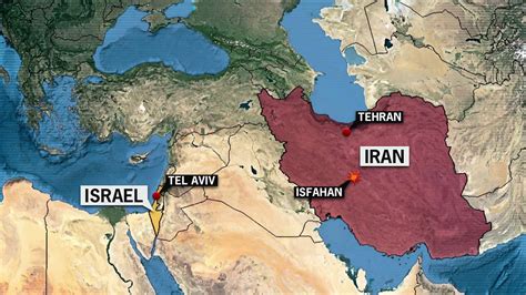 israel iran map – Speak Out Now