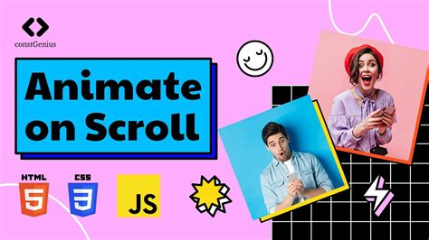 Beautiful Scroll Animations | Animate on Scroll | HTML CSS JavaScript ...