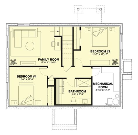 Simple 2 Bedroom House Plan - 21271DR | Architectural Designs - House Plans