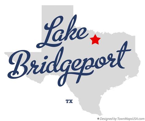 Map of Lake Bridgeport, TX, Texas