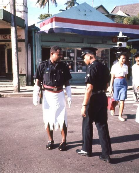 Suva, Fiji. police 1965 #fijihistory #Fiji #Kaiviti #Polynesian #Melanesian Suva Fiji, West ...