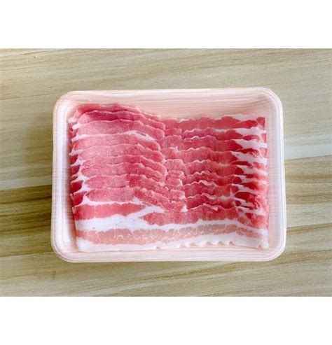 Kurobuta Pork Belly Shabu Shabu Slices / 黒豚しゃぶしゃぶ