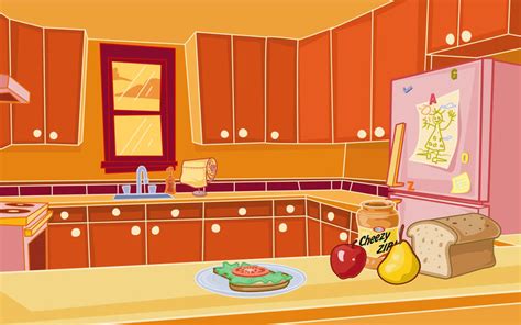 Kitchen Background by kellistrator on DeviantArt