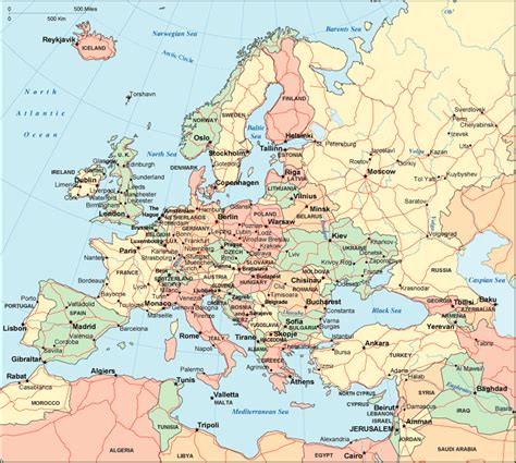 Europe Map States Of Europe Map Map Sharing All Maps - vrogue.co