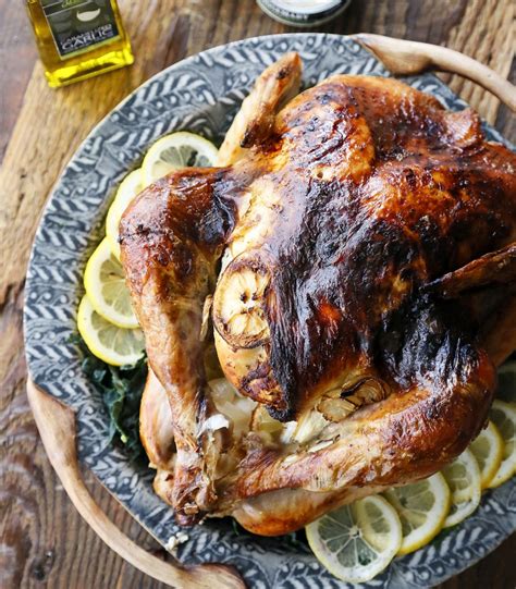 Garlic and Lemon Greek Roasted Turkey | Recipes | Plum's Cooking Company