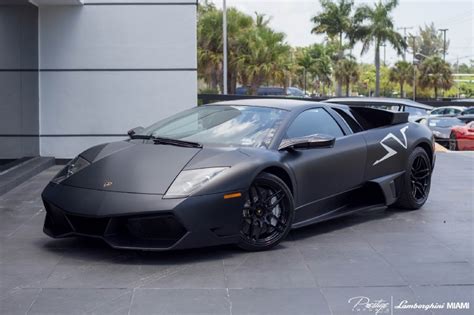 Black Lamborghini Murcielago SV For Sale in Miami - GTspirit