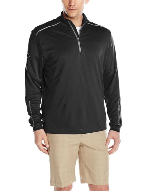 Golf Clothing *** Callaway Mens Long Sleeve OptiRepel 1/4Zip Jacket 4XLarge *** For additional ...