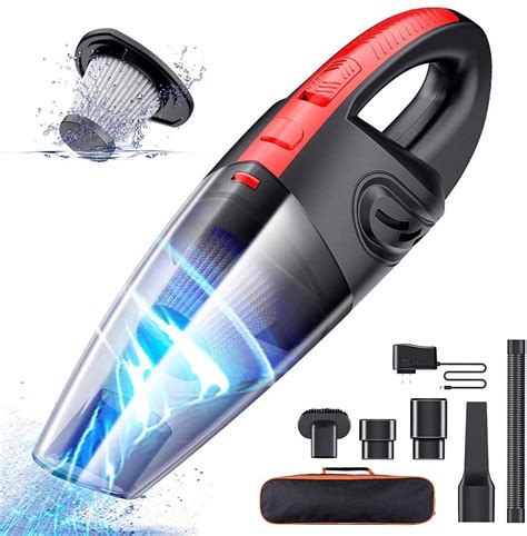 Hand Held Vacuum Cleaner Small Hoover Wet And Dry Rechargeable Cordless ...