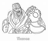 Thanos Coloring Pages  Best For Kids sketch template