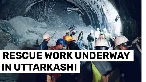 Workers trapped following Uttarkashi tunnel collapse rescue work - India Today