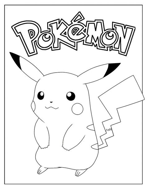 pikachu coloring sheet | Imprimir desenhos para pintar, Desenhos para pintar, Colorir | Pokemon ...