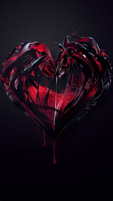 Gothic heart-- so cool! Heart Wallpaper, Love Wallpaper, Abstract Wallpaper, Black Wallpaper ...