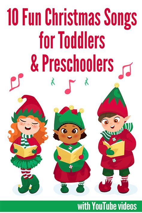 10 Fun Christmas Songs for Toddlers & Preschoolers