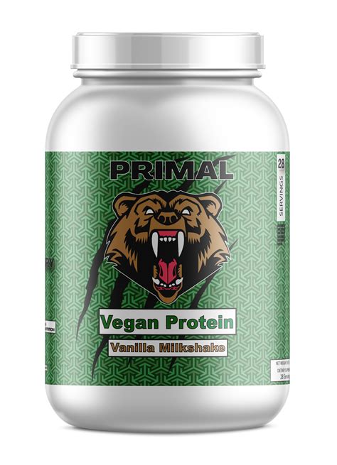 Vegan Protein-Vanilla Milkshake – primalfitnessandnutrition