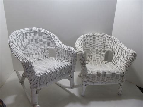 White Wicker Room Furniture - Etsy