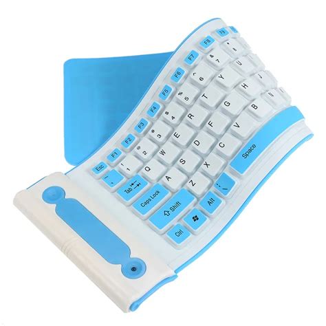 Aliexpress.com : Buy Flexible Soft Silicone Keyboard Wireless Dust Water Proof 107Keys Universal ...